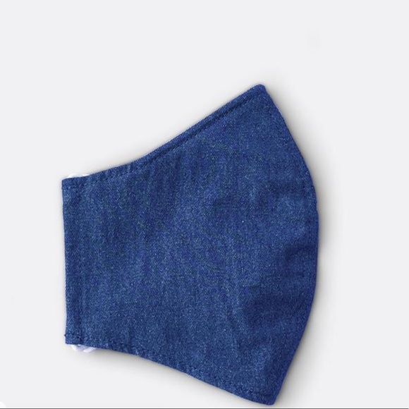 🆕 Draper James Chambray Face Mask - Picture 1 of 7